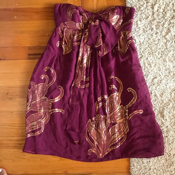 slim fit dress slacks Gold Shimmery Nights Maxi Dress main image 0